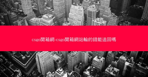 csgo開箱網-csgo開箱網站輸的錢能追回嗎