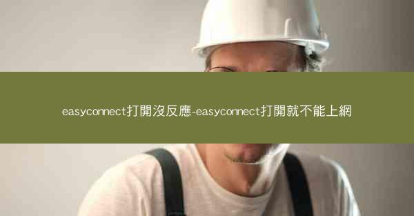 easyconnect打開沒反應-easyconnect打開就不能上網