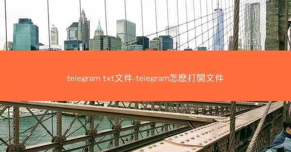 telegram txt文件-telegram怎麽打開文件