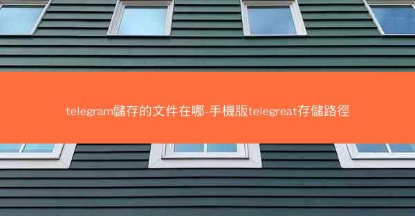 telegram儲存的文件在哪-手機版telegreat存儲路徑