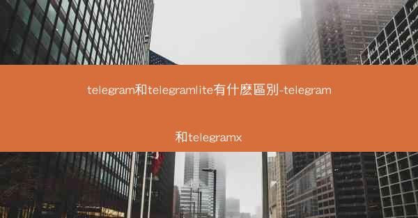 telegram和telegramlite有什麽區別-telegram和telegramx