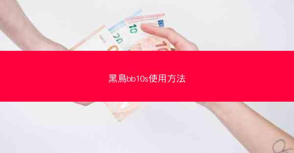 黑鳥bb10s使用方法