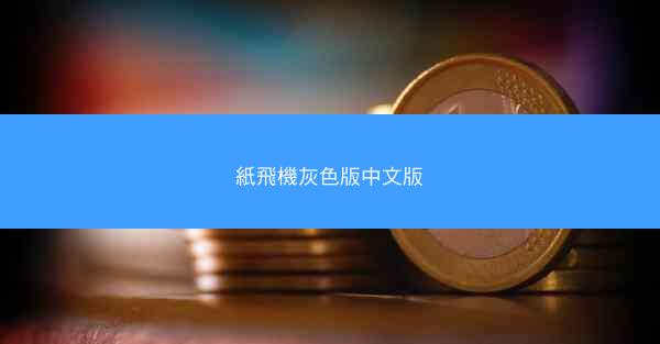 紙飛機灰色版中文版