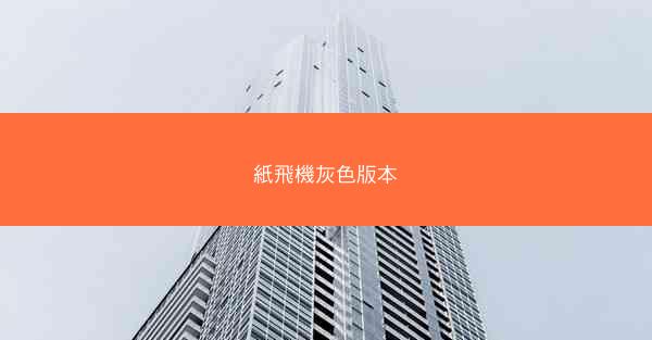 紙飛機灰色版本