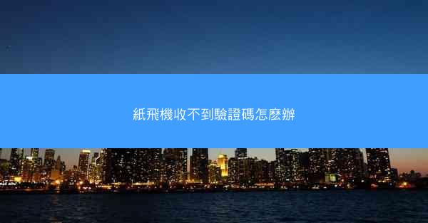 紙飛機收不到驗證碼怎麽辦