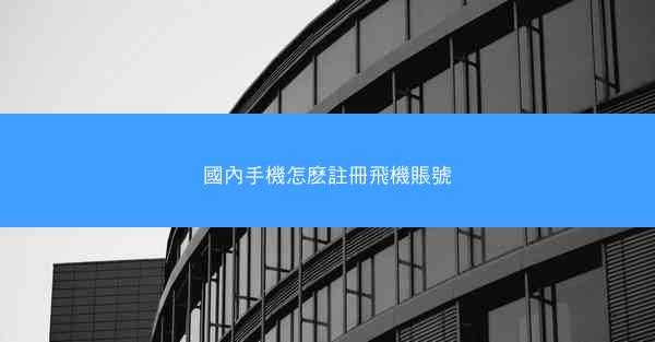 國內手機怎麽註冊飛機賬號