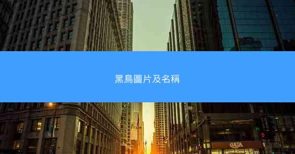 黑鳥圖片及名稱