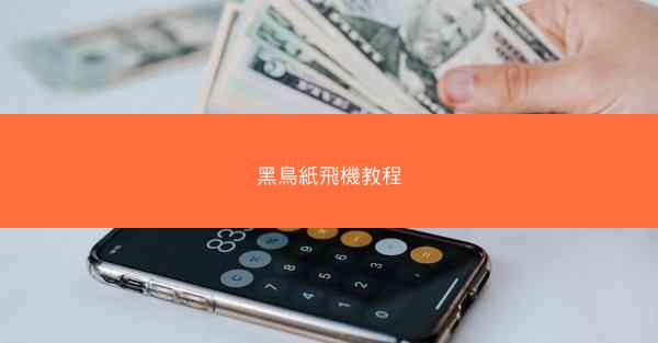 黑鳥紙飛機教程