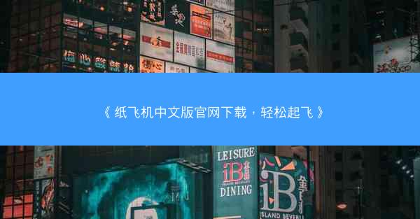 《纸飞机中文版官网下载，轻松起飞》