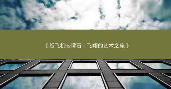 《纸飞机by谭石：飞翔的艺术之旅》