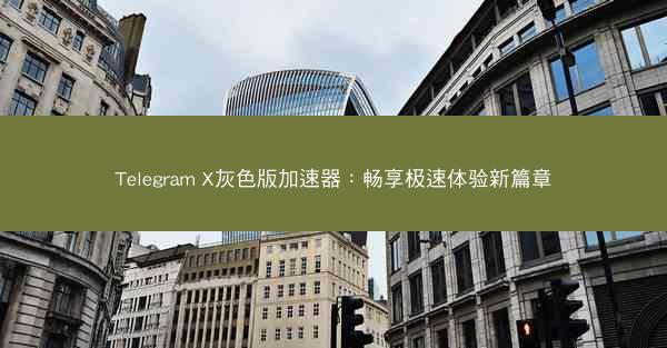 Telegram X灰色版加速器：畅享极速体验新篇章