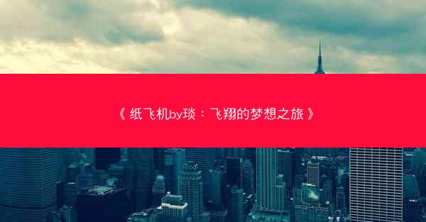 《纸飞机by琰：飞翔的梦想之旅》