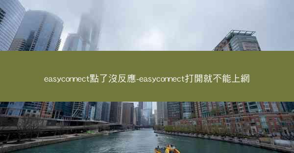easyconnect點了沒反應-easyconnect打開就不能上網