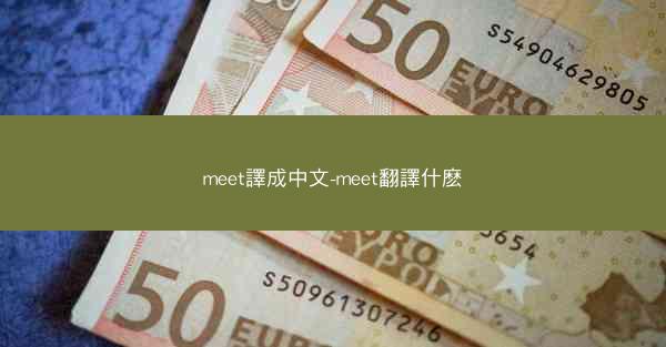 meet譯成中文-meet翻譯什麽