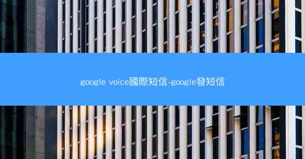 google voice國際短信-google發短信