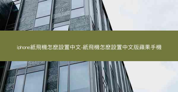 iphone紙飛機怎麽設置中文-紙飛機怎麽設置中文版蘋果手機